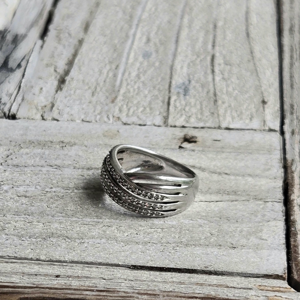 Diamond Infinity Ring - image 2